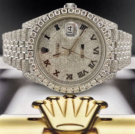 rolex iced out day date|iced out Rolex guide.